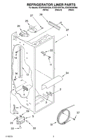 02 - Refrigerator Liner Parts parts for Whirlpool Refrigerator ED5FHGXKQ04 from AppliancePartsPros.com