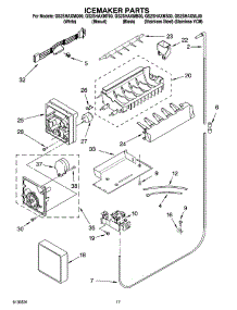 10 - Icemaker Parts parts for Whirlpool Refrigerator GS2SHAXML00 from AppliancePartsPros.com