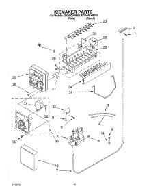 12 - Icemaker Parts, Parts Not Illustrated parts for Whirlpool Refrigerator ED5NHGXMQ00 from AppliancePartsPros.com