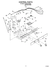 10 - Control Parts parts for Whirlpool Refrigerator ED5THAXMS00 from AppliancePartsPros.com