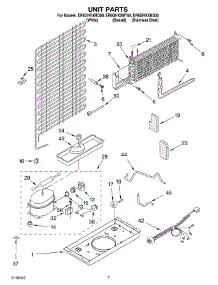 04 - Unit Parts parts for Whirlpool Refrigerator ER8GHKXMS00 from AppliancePartsPros.com