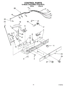 11 - Control Parts parts for Whirlpool Refrigerator ED2SHGXMQ00 from AppliancePartsPros.com