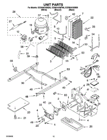 09 - Unit Parts parts for Whirlpool Refrigerator GD2NHAXMT00 from AppliancePartsPros.com