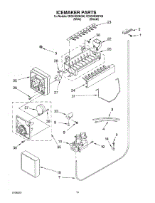 12 - Icemaker Parts, Parts Not Illustrated parts for Whirlpool Refrigerator ED5SHGXMT00 from AppliancePartsPros.com