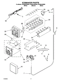 10 - Icemaker Parts parts for Whirlpool Refrigerator GD2NHAXMB00 from AppliancePartsPros.com