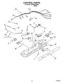 11 - Control Parts parts for Whirlpool Refrigerator 3XES2SHGKQ02 from AppliancePartsPros.com