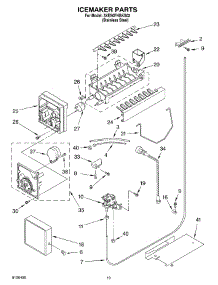 11 - Icemaker Parts, Parts Not Illustrated parts for Whirlpool Refrigerator 3XES0FHGKS02 from AppliancePartsPros.com