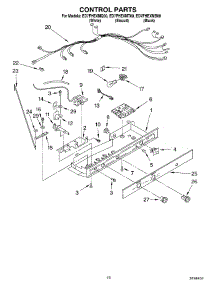 11 - Control Parts parts for Whirlpool Refrigerator ED7FHEXMT00 from AppliancePartsPros.com