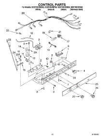 11 - Control Parts parts for Whirlpool Refrigerator ED5FHEXMT00 from AppliancePartsPros.com