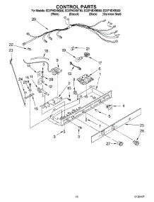11 - Control Parts parts for Whirlpool Refrigerator ED2FHEXMS00 from AppliancePartsPros.com