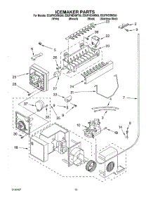 12 - Icemaker Parts, Parts Not Illustrated parts for Whirlpool Refrigerator ED2FHEXMB00 from AppliancePartsPros.com