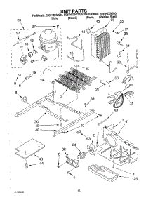 09 - Unit Parts parts for Whirlpool Refrigerator ED5FHEXMS00 from AppliancePartsPros.com