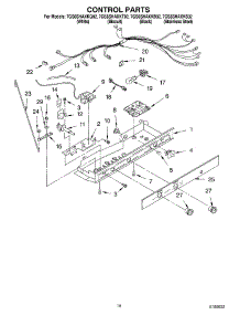10 - Control Parts parts for Whirlpool Refrigerator 7GS6SHAXKB02 from AppliancePartsPros.com
