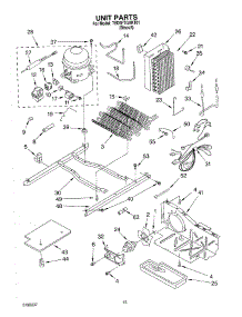 09 - Unit parts for Whirlpool Refrigerator 7ED5FTGXKT01 from AppliancePartsPros.com
