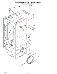 02 - Refrigerator Liner Parts parts for Whirlpool Refrigerator 5VGS3SHGKQ00 from AppliancePartsPros.com