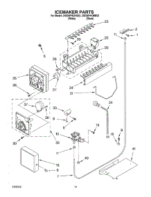 11 - Icemaker parts for Whirlpool Refrigerator 3XES0FHQKB02 from AppliancePartsPros.com
