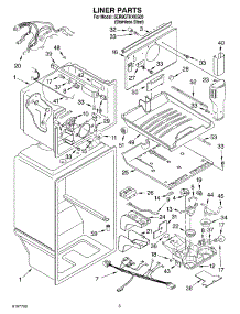 02 - Liner parts for Whirlpool Refrigerator 6ER9GTKXKS00 from AppliancePartsPros.com
