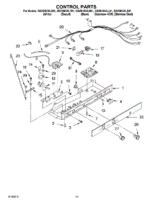 12 - Control, Optional parts for Whirlpool Refrigerator GS2SHGXLB01 from AppliancePartsPros.com