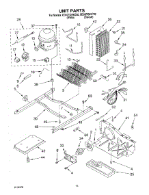 09 - Unit Parts parts for Whirlpool Refrigerator ED5GTQXKT02 from AppliancePartsPros.com