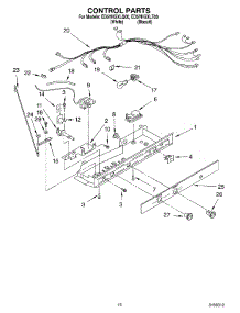 11 - Control Parts parts for Whirlpool Refrigerator ED5YHGXLQ00 from AppliancePartsPros.com