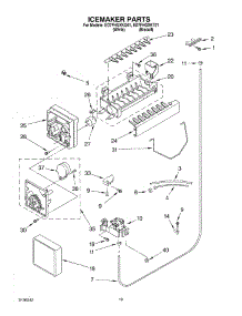 12 - Icemaker Parts - Parts Not Illustrated parts for Whirlpool Refrigerator ED7FHGXKQ01 from AppliancePartsPros.com