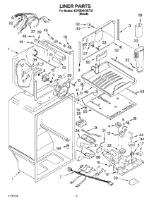 02 - Liner parts for Whirlpool Refrigerator 8GR9SHKXKT02 from AppliancePartsPros.com