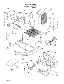 09 - Unit, Optional parts for Whirlpool Refrigerator 4YED2FHKKT01 from AppliancePartsPros.com