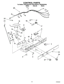 11 - Control Parts parts for Whirlpool Refrigerator ED5FHGXKB03 from AppliancePartsPros.com