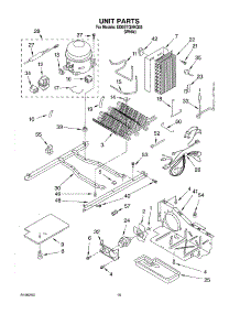 09 - Unit parts for Whirlpool Refrigerator ED0GTQXKQ03 from AppliancePartsPros.com