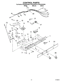 11 - Control Parts parts for Whirlpool Refrigerator ED5CHQXKT02 from AppliancePartsPros.com