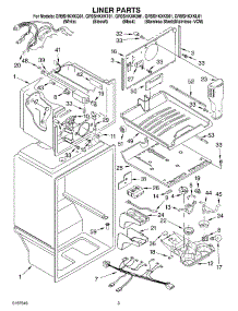 02 - Liner parts for Whirlpool Refrigerator GR9SHKXKL01 from AppliancePartsPros.com