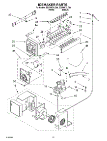 12 - Ice Maker, Optional parts for Whirlpool Refrigerator ED2FHEXLT00 from AppliancePartsPros.com