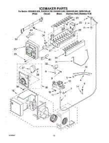 12 - Ice Maker, Optional parts for Whirlpool Refrigerator GS5SHGXLT00 from AppliancePartsPros.com