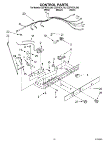 11 - Control parts for Whirlpool Refrigerator ED5FHEXLQ00 from AppliancePartsPros.com