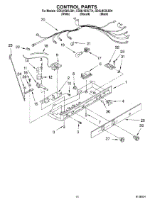 11 - Control parts for Whirlpool Refrigerator GD5LHGXLT01 from AppliancePartsPros.com