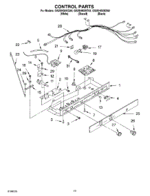 12 - Control, Optional parts for Whirlpool Refrigerator GS2SHGXKT02 from AppliancePartsPros.com