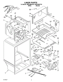 02 - Liner parts for Whirlpool Refrigerator GR9SHMXKQ01 from AppliancePartsPros.com