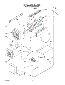 11 - Ice Maker parts for Whirlpool Refrigerator 6GD22DCXHW02 from AppliancePartsPros.com