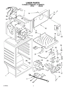 03 - Liner parts for Whirlpool Refrigerator ET1NHMXKT01 from AppliancePartsPros.com