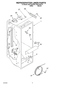 02 - Refrigerator Liner parts for Whirlpool Refrigerator ED5FTGXKQ01 from AppliancePartsPros.com