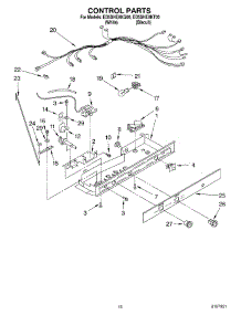 11 - Control parts for Whirlpool Refrigerator ED5SHEXKQ00 from AppliancePartsPros.com
