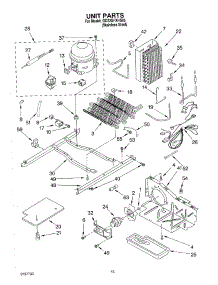 10 - Unit parts for Whirlpool Refrigerator GD22SFXHS05 from AppliancePartsPros.com