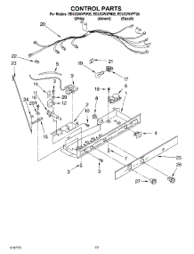 12 - Control, Optional parts for Whirlpool Refrigerator ED22GWXFN05 from AppliancePartsPros.com