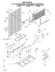 04 - Unit parts for Whirlpool Refrigerator ET6WSMYKZ00 from AppliancePartsPros.com