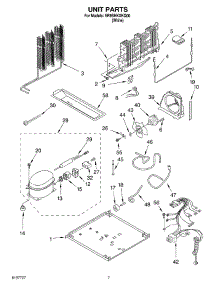 04 - Unit parts for Whirlpool Refrigerator ER9SHKXKQ00 from AppliancePartsPros.com