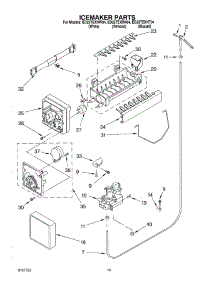 12 - Icemaker, Optional parts for Whirlpool Refrigerator ED22TEXHT04 from AppliancePartsPros.com