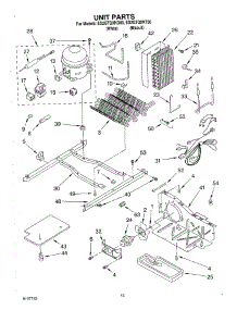 09 - Unit parts for Whirlpool Refrigerator ED2GTQXKQ00 from AppliancePartsPros.com