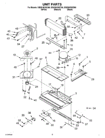 06 - Unit parts for Whirlpool Refrigerator GB2SHKXKB00 from AppliancePartsPros.com