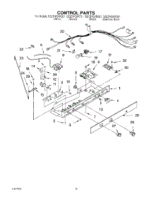 12 - Control, Optional parts for Whirlpool Refrigerator GS2SHGXKQ01 from AppliancePartsPros.com