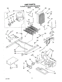 09 - Unit parts for Whirlpool Refrigerator ED5CHGXKQ00 from AppliancePartsPros.com